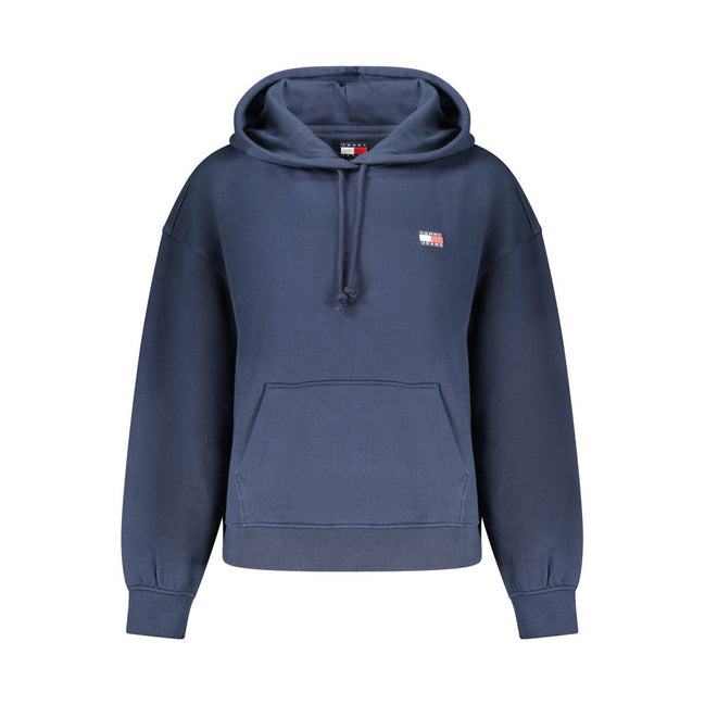Sweat-shirt en coton bleu Tommy Hilfiger pour femme