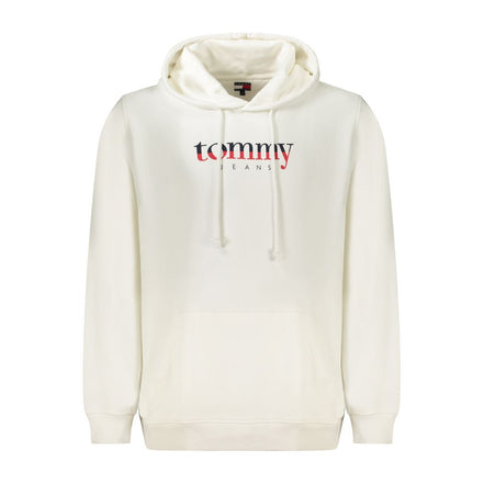 Felpa da uomo Tommy Hilfiger in cotone bianco