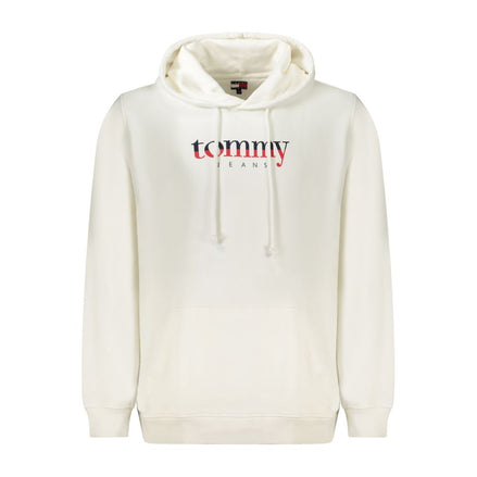 Felpa da uomo Tommy Hilfiger in cotone bianco