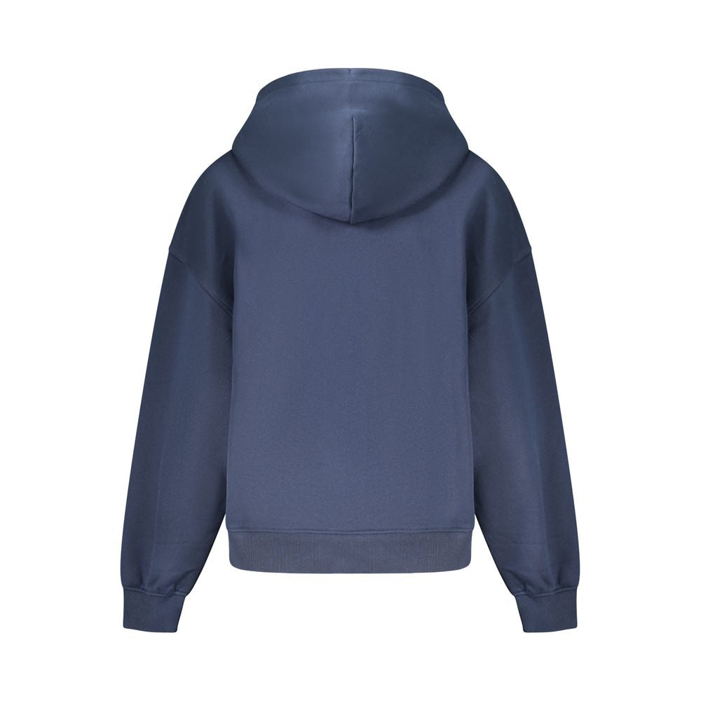 Sweat-shirt en coton bleu Tommy Hilfiger pour femme