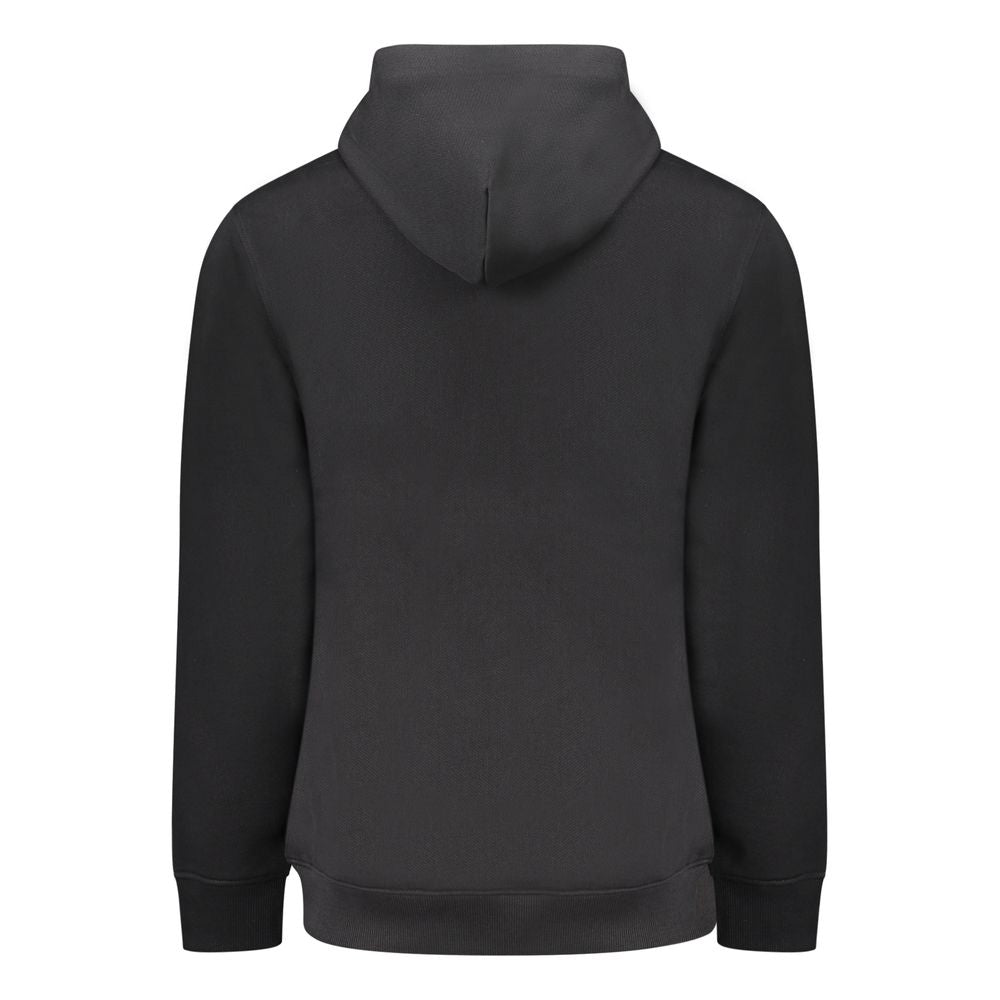 Tommy Hilfiger Sweat à capuche en coton noir pour homme