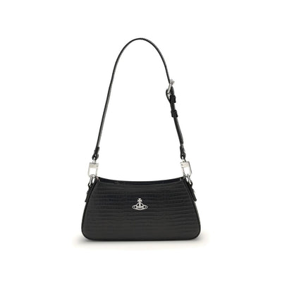 Vivienne Westwood Black Tasha Shoulder Bag