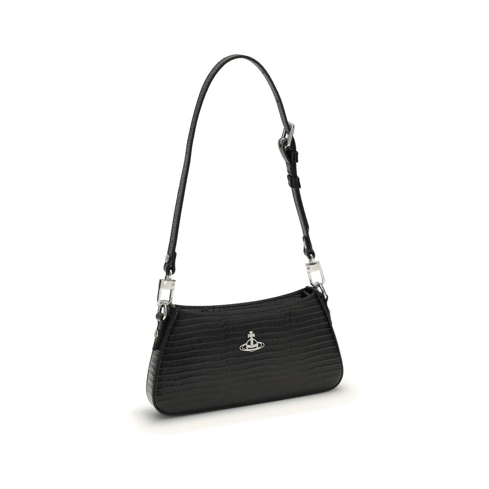 Vivienne Westwood Black Tasha Shoulder Bag