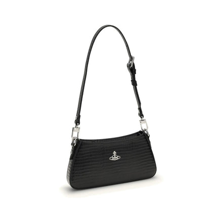 Vivienne Westwood Black Tasha Shoulder Bag