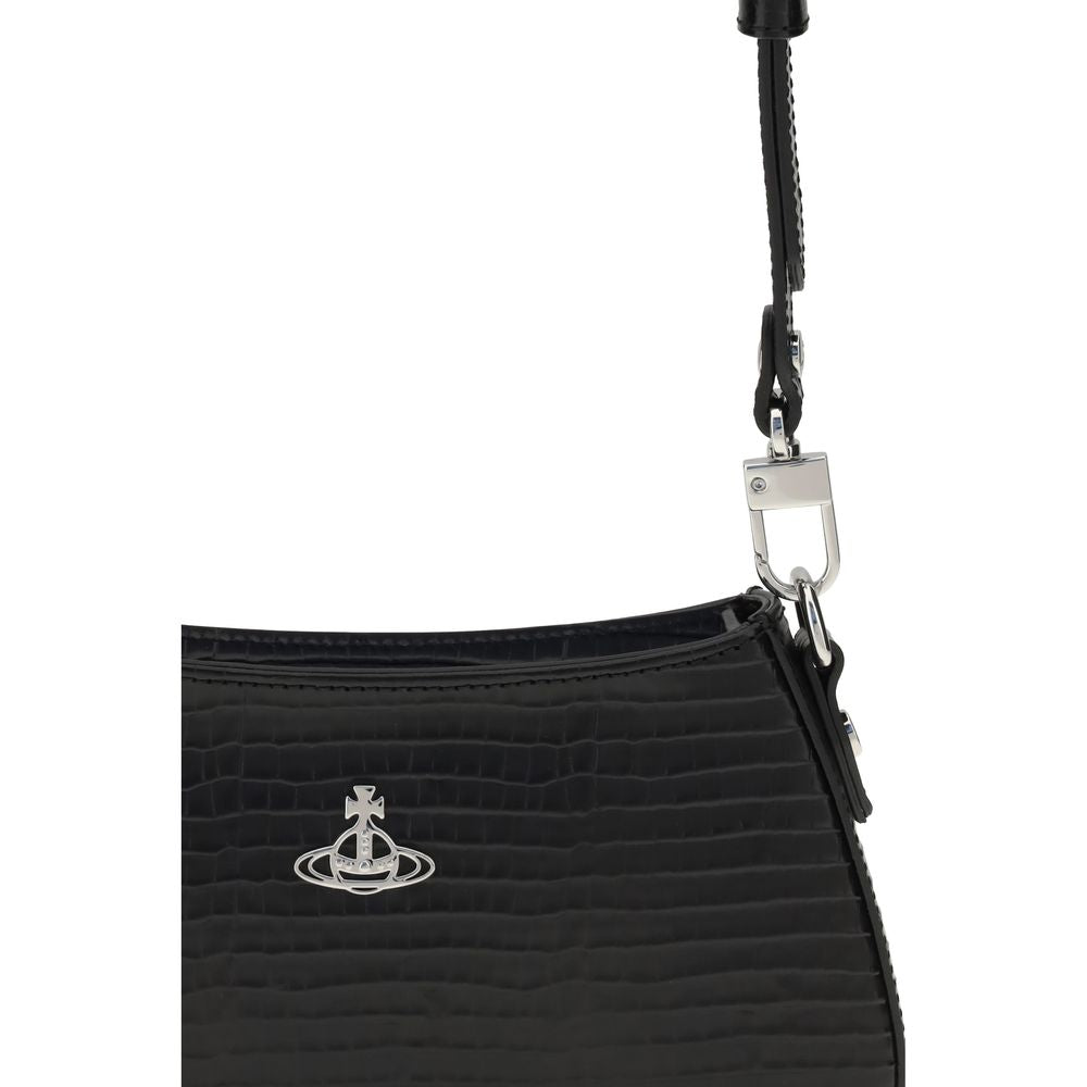 Vivienne Westwood Black Tasha Shoulder Bag