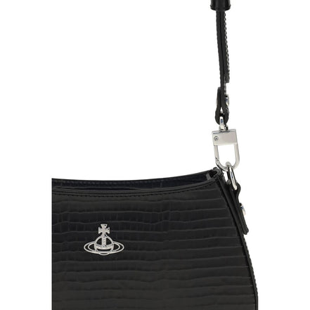Vivienne Westwood Black Tasha Shoulder Bag