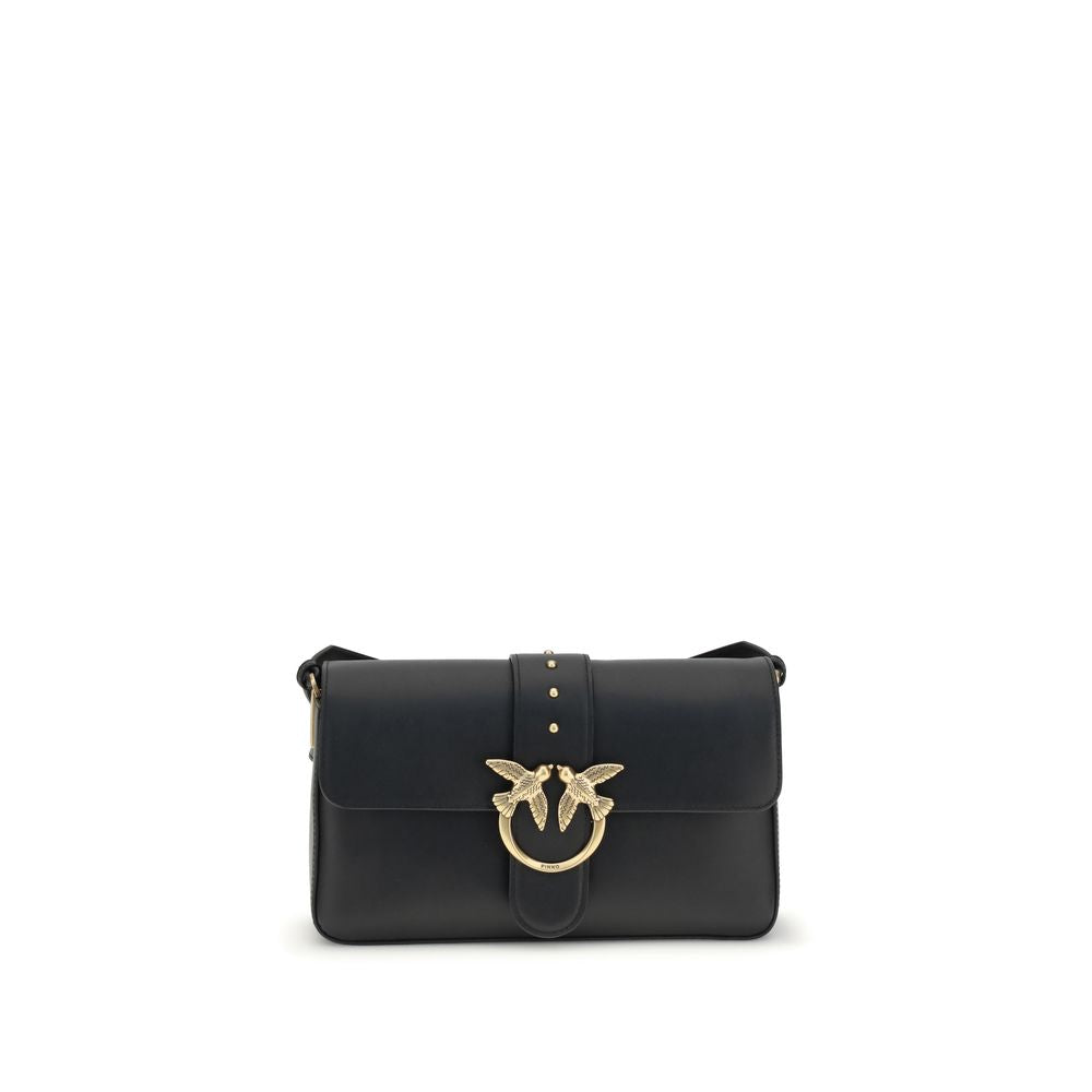 PINKO Black Love One Shoulder Bag