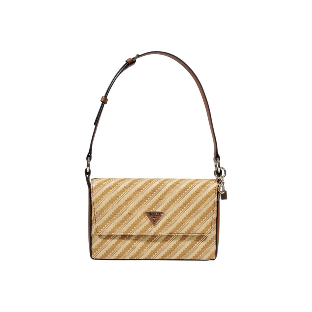 Borsa a mano Guess in polipropilene beige
