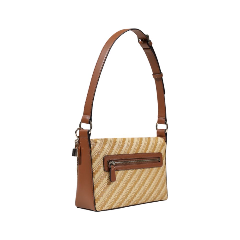 Borsa a mano Guess in polipropilene beige