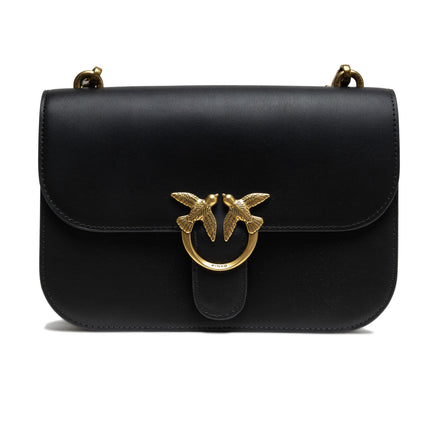 PINKO Black Love Bell Classic Shoulder Bag