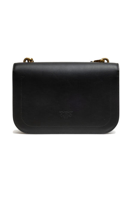PINKO Black Love Bell Classic Shoulder Bag