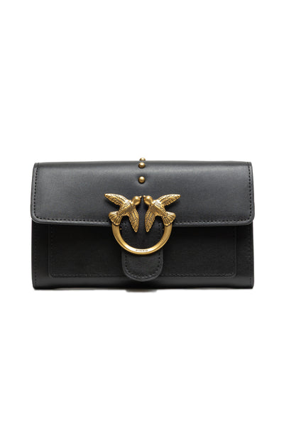 PINKO Black Simply Love One Mini Shoulder Bag