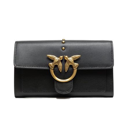 PINKO Black Simply Love One Mini Shoulder Bag