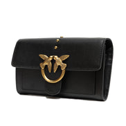 PINKO Black Simply Love One Mini Shoulder Bag
