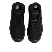 Chaussures homme basses Dolce & Gabbana Wave à lacets noires