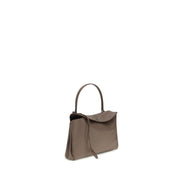 Borsa a tracolla Balenciaga in pelle di vitello grigia Bos Taurus