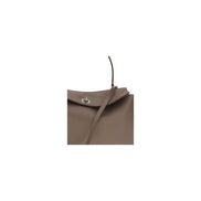 Borsa a tracolla Balenciaga in pelle di vitello grigia Bos Taurus