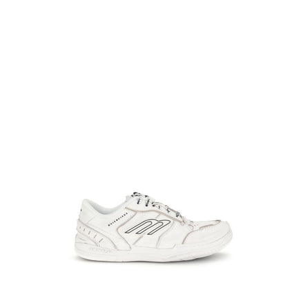 Baskets de sport Balenciaga Bos Taurus en cuir de veau blanc