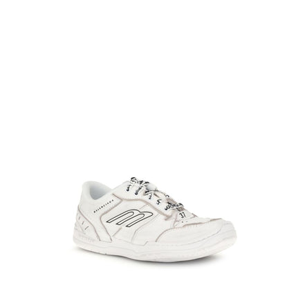 Baskets de sport Balenciaga Bos Taurus en cuir de veau blanc