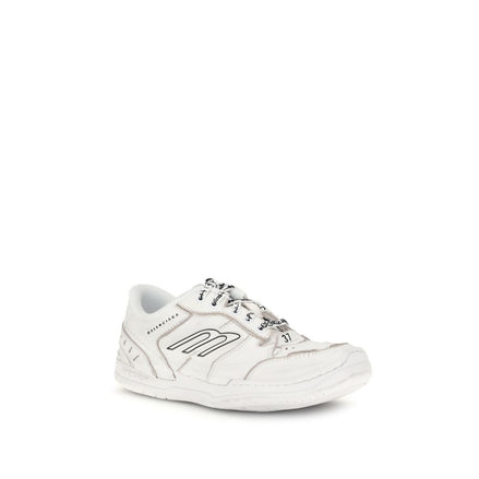Baskets de sport Balenciaga Bos Taurus en cuir de veau blanc