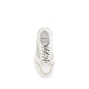 Baskets de sport Balenciaga Bos Taurus en cuir de veau blanc