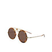 Occhiali da sole Dolce & Gabbana con montatura Havana dorata DG Fatto A Mano