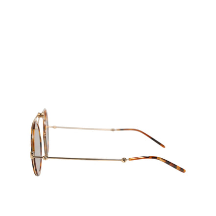 Occhiali da sole Dolce & Gabbana con montatura Havana dorata DG Fatto A Mano