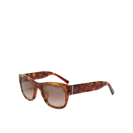 Dolce & Gabbana DG4338F Occhiali da sole tondi con lenti a cerchio pieno marrone Havana