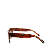 Dolce & Gabbana DG4338F Occhiali da sole tondi con lenti a cerchio pieno marrone Havana