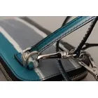 Dolce & Gabbana Bandoulière en Cuir Bleu avec Fente pour Cartes et Poche Téléphone