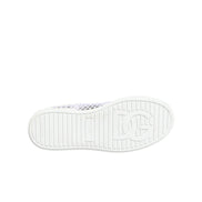Dolce & Gabbana White Mesh Inserts Low Top Sneakers
