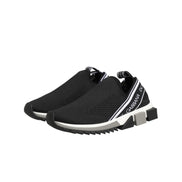 Dolce & Gabbana Black Slip On Sorrento Low Top Sneakers