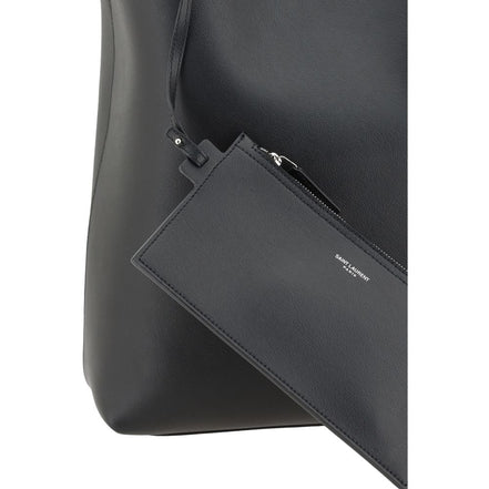 Saint Laurent Black Lamb Leather Shoulder Bag