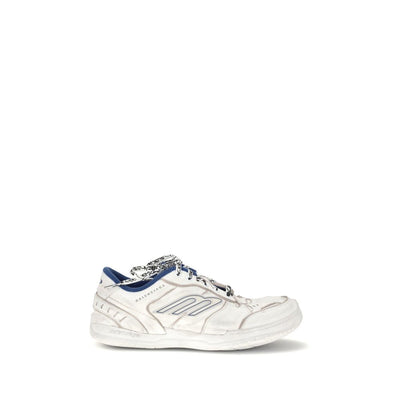 Baskets athlétiques Balenciaga en cuir gris