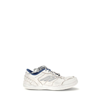 Baskets athlétiques Balenciaga en cuir gris