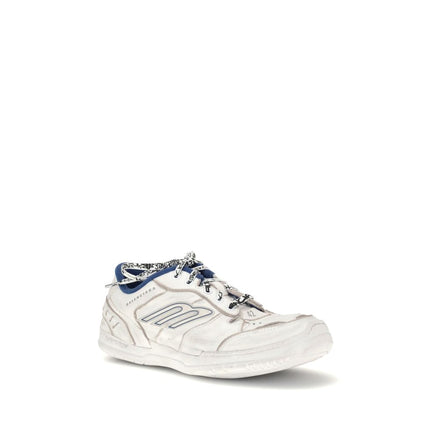 Baskets athlétiques Balenciaga en cuir gris