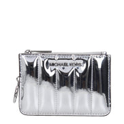 Michael Kors Gray Leather Wallet