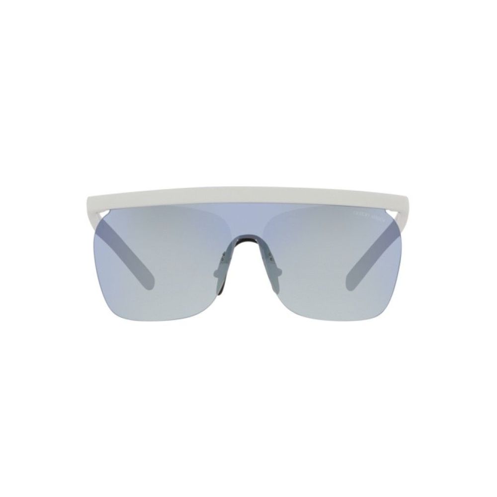 Occhiali da sole Giorgio Armani in acetato bianco