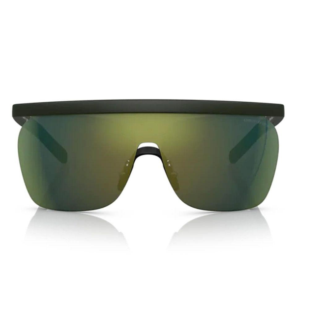 Occhiali da sole Giorgio Armani in acetato nero