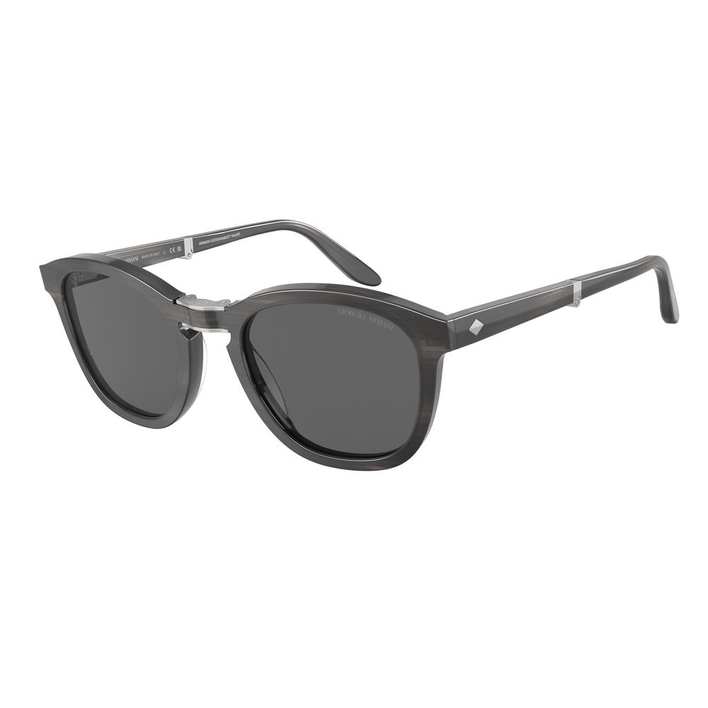 Occhiali da Sole Giorgio Armani in Acetato Grigio