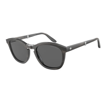 Occhiali da Sole Giorgio Armani in Acetato Grigio