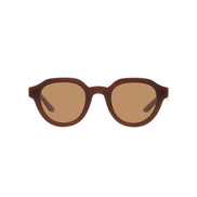 Occhiali da sole Giorgio Armani in acetato marrone