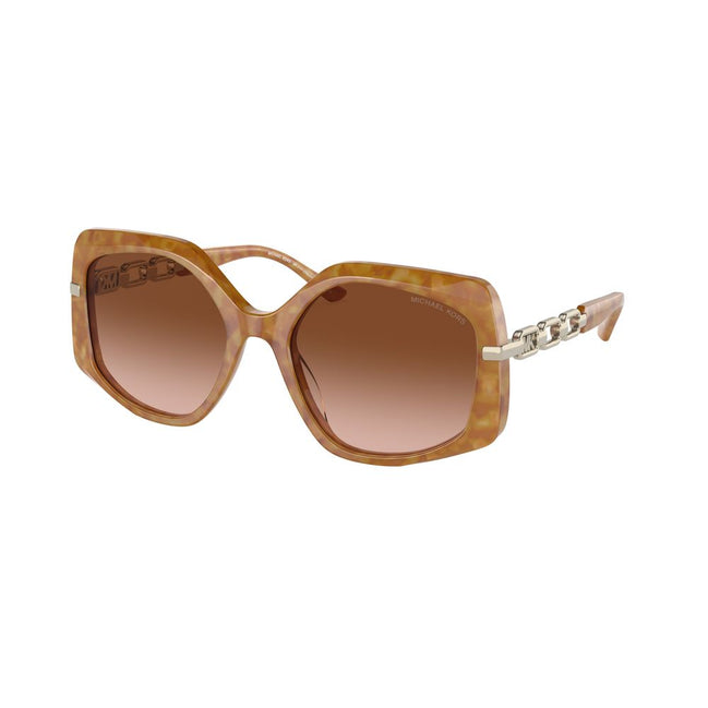 Occhiali da sole Michael Kors in acetato marrone