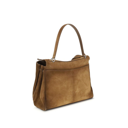 Sac à bandoulière Balenciaga en cuir de veau brun Bos Taurus