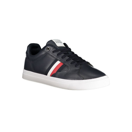Sneaker da uomo Tommy Hilfiger in poliestere blu
