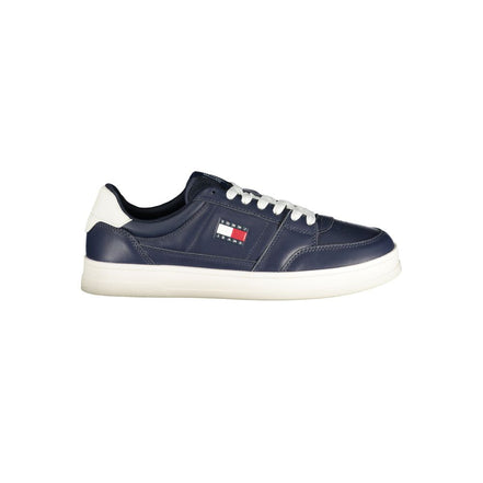 Sneaker da uomo Tommy Hilfiger in pelle blu