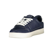 Sneaker da uomo Tommy Hilfiger in pelle blu