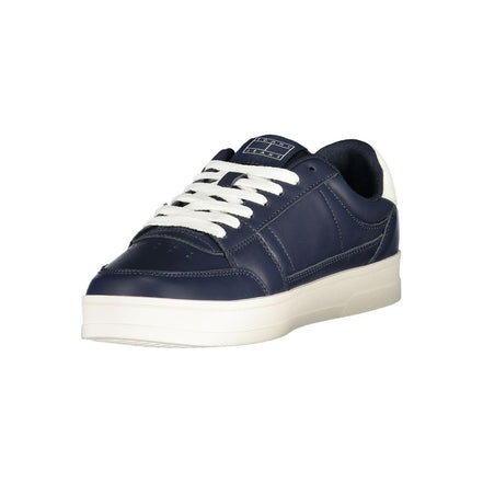 Sneaker da uomo Tommy Hilfiger in pelle blu