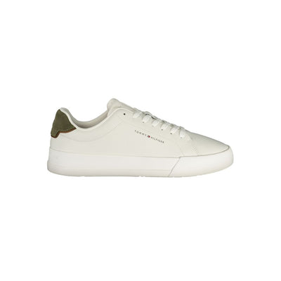 Sneaker da uomo Tommy Hilfiger in poliuretano bianco