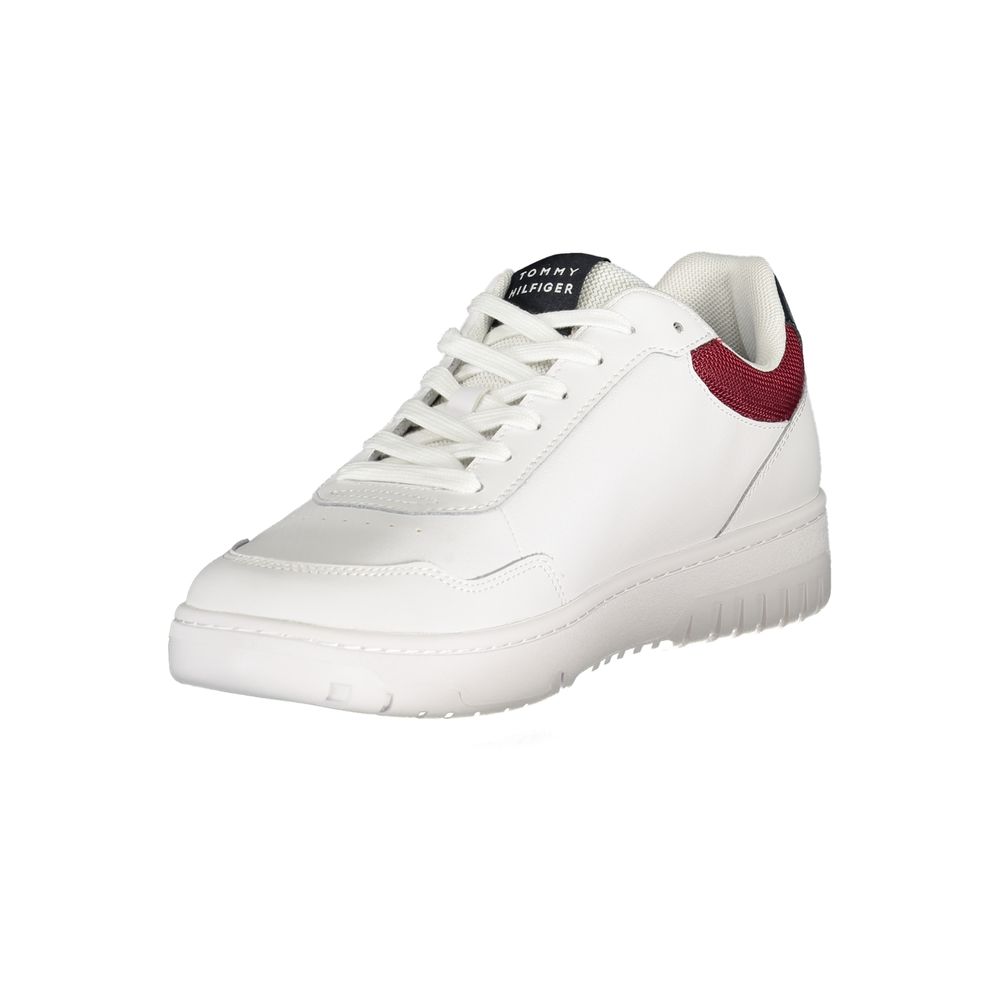 Sneaker da uomo Tommy Hilfiger in poliuretano bianche